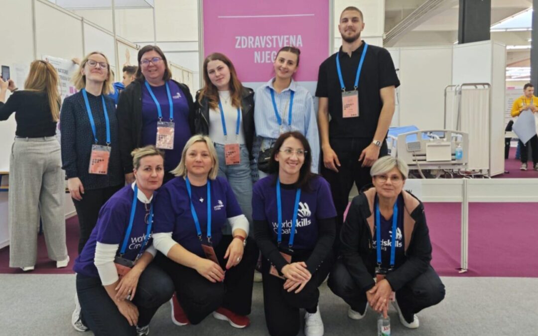 Nastavnica Kristina Horvat na WorldSkills Croatia 2025.