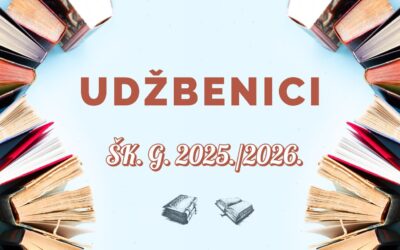 Popis udžbenika za školsku godinu 2025./2026.