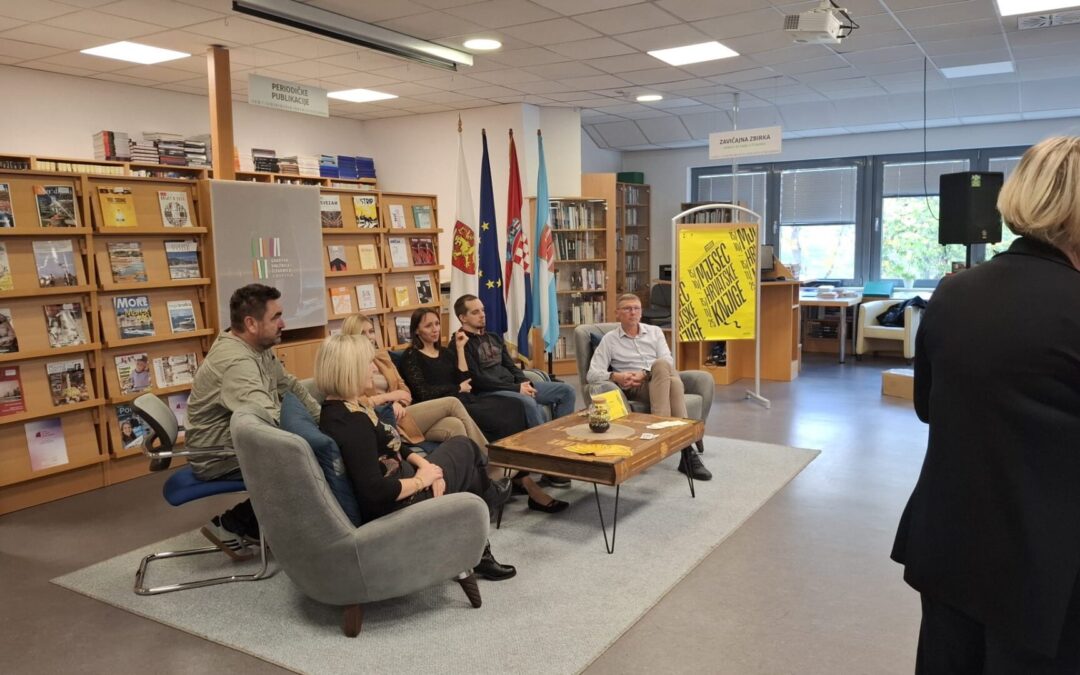 Edukativni posjet: učenici u pet minuta saznali sve o odjelima virovitičke knjižnice