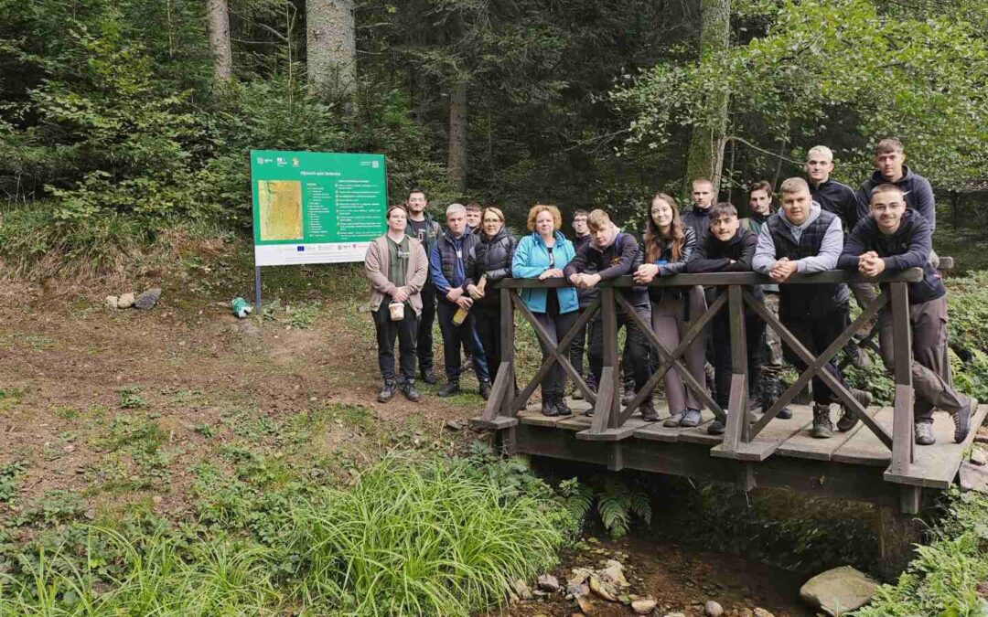 Šumarski tehničari na terenskoj nastavi