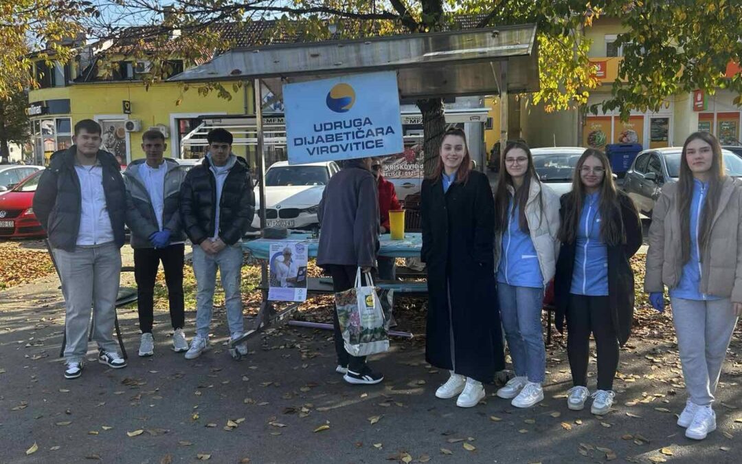 Svjetski dan šećerne bolesti – medicinari građanima mjerili razinu šećera u krvi i krvni tlak