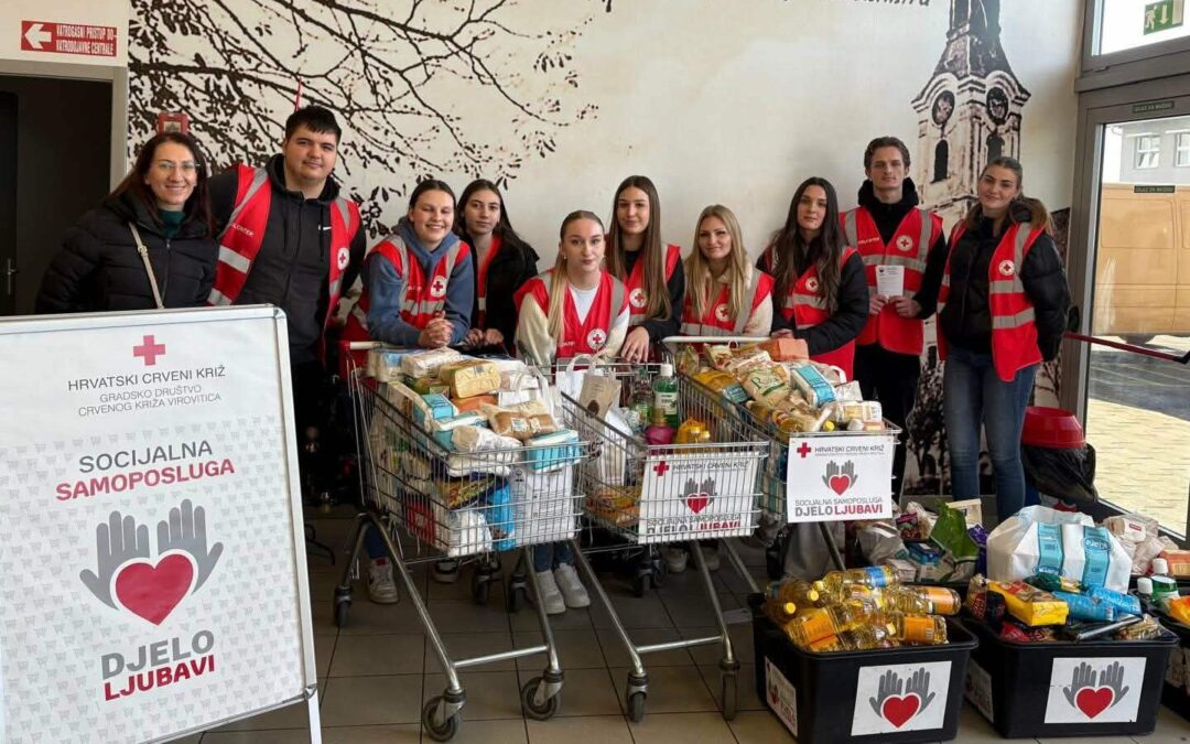 Humanost se uči srcem: učenici 5. M razreda u akciji pomoći