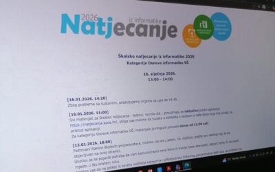 Školsko natjecanje iz Informatike 2026.