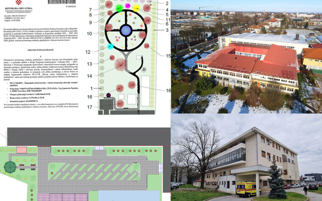 Tehnička škola Virovitica dio projekta zelenog urbanog koridora