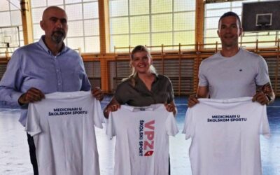 Nastavlja se uspješna suradnja na projektu „Medicinari u školskom sportu“