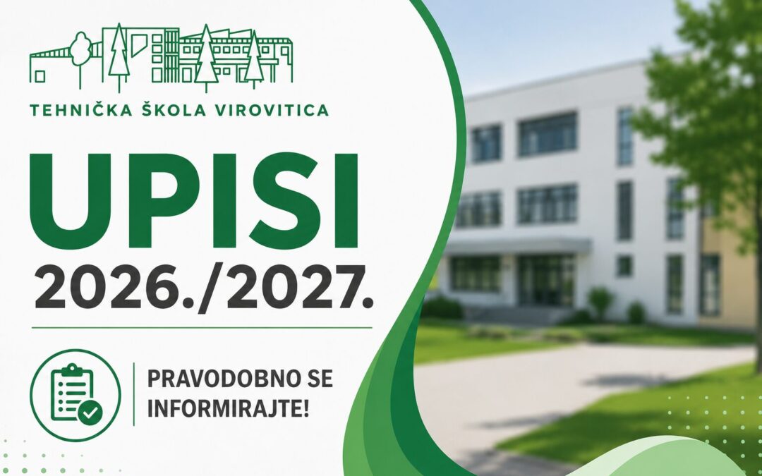 Pregledi medicine rada za upis u Tehničku školu Virovitica