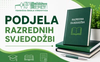 Podjela razrednih svjedodžbi za učenike 1. – 3. razreda
