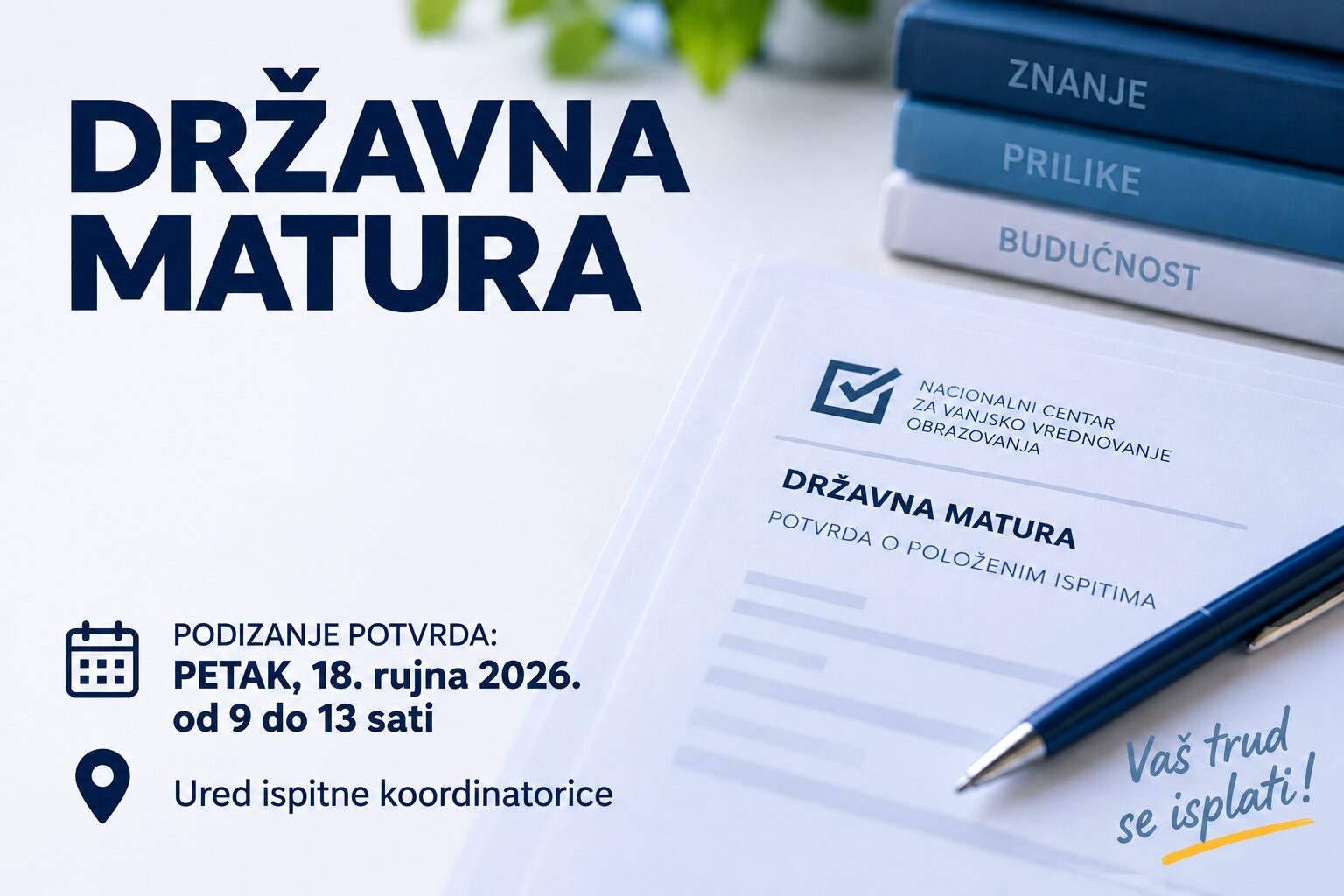obavijest podizanje potvrda DM